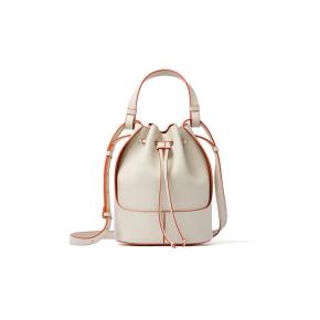 Bucket shape crossbody handbag with high quaity material