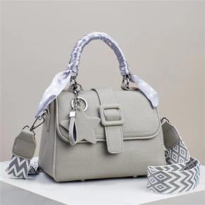 Ribbon handle with webbing straps dairly handbag for daily use