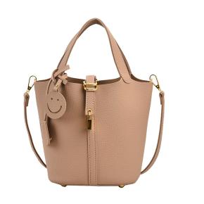 Fashion casual shoulder bag leather high quality large capacity for ladies 