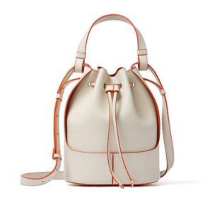 Bucket shape crossbody handbag with high quaity material